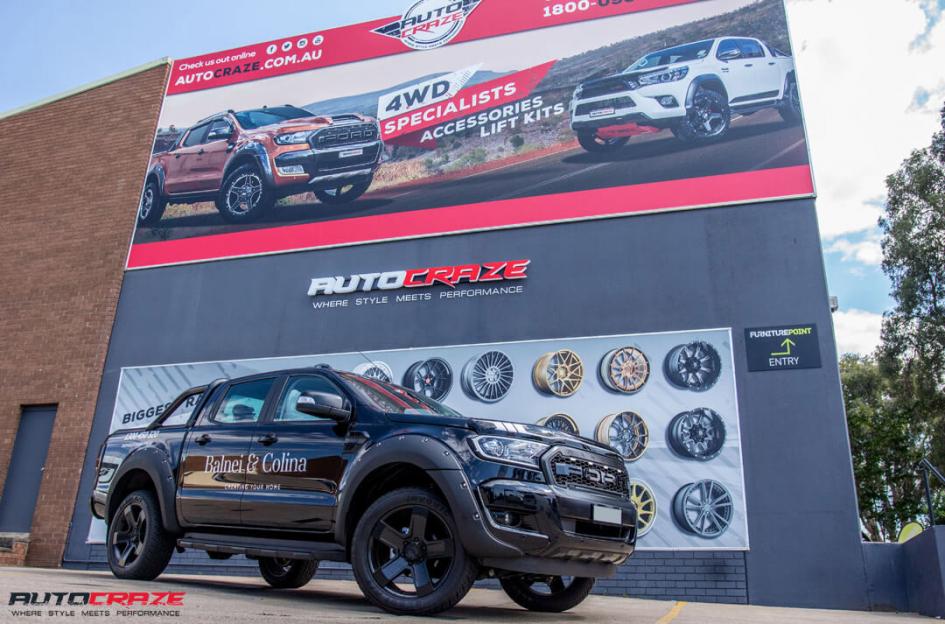 FORD RANGER EXILE SATIN BLACK